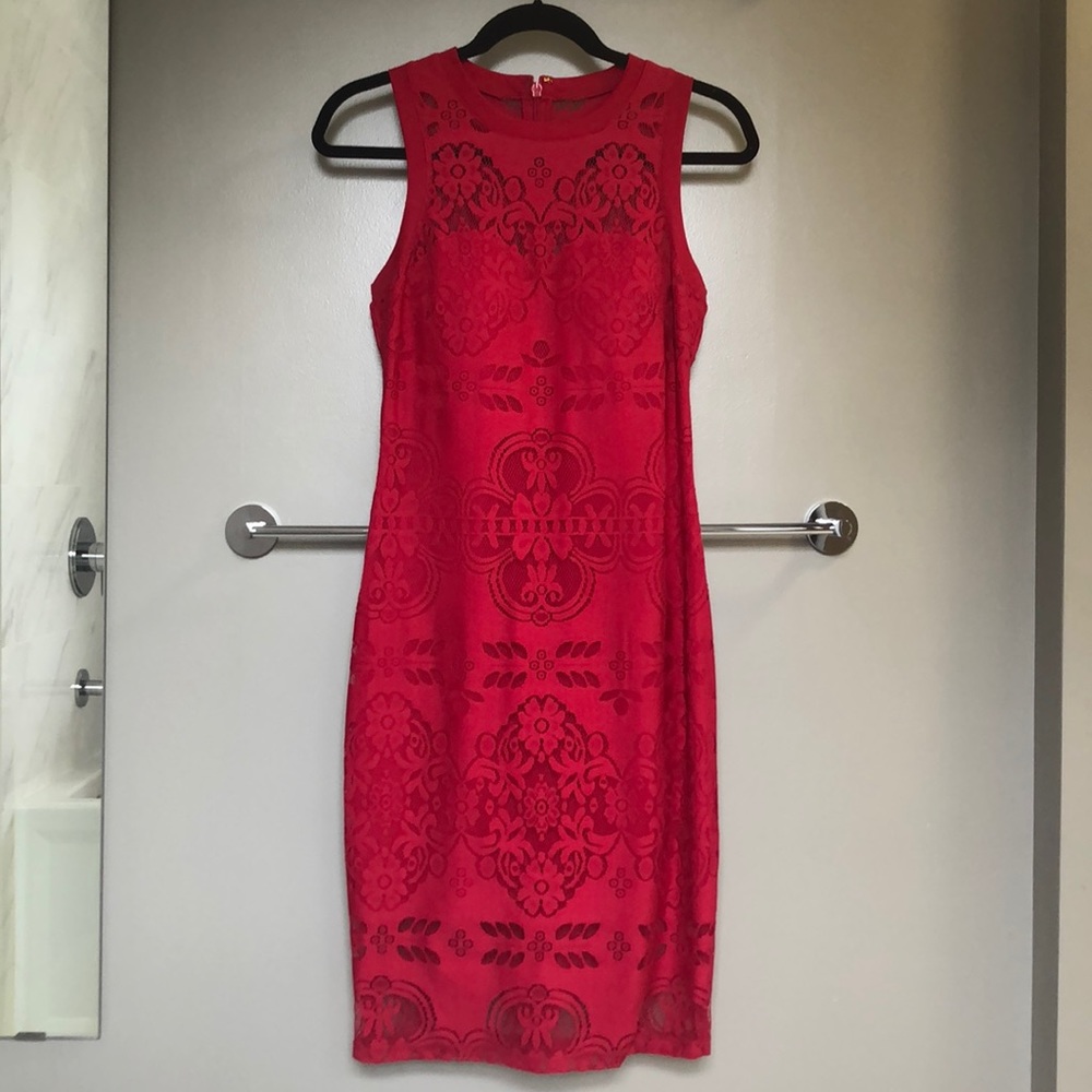 Guess red cocktail dress (size 4)